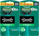 16x citlivý holiaci strojček WILKINSON Xtreme 3 Comfort