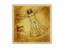 Dekoračný tanier - L. da Vinci, Vitruv Man