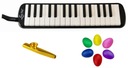 MELODYKA EVER PLAY M32A-2BK + KAZOO + MARACAS EGG