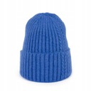 Dámska čiapka Roll-Up Beanie, SAPPHIRE, Angora Roll-Up, zima