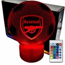 Arsenal FC Football 3D LAMP nočná LED lampa