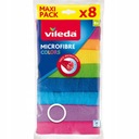 Univerzálna utierka Vileda Microfiber COLORS x8