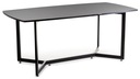 Stôl Marillo Black Dark 180x90 cm