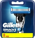 GILLETTE MACH 3 TURBO ORIGINÁLNE ČEPELE 8 ks