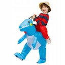 nafukovací kostým halloweenského dinosaura
