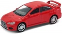 WELLY Model MITSUBISHI LANCER EVOLUTION X 1:34