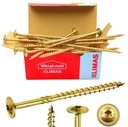 TESÁRSKE SKRUTY NA DREVO 6x200 TORX TAL 100ks