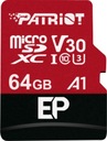 Pamäťová karta Patriot microSDXC 64GB V30