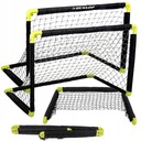 SET 2 ZÁHRADNÝCH SKLADACÍCH FUTBALOVÝCH BRÁNOK DUNLOP 90x61x59cm