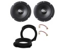 AUTOTEK ATX6,2W reproduktory 165MM Fiat Bravo 2 Stilo Lancia Delta Croma