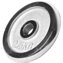 ZAŤAŽENIE chrómované 2,5 kg OCEL 30 mm