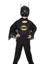 KOSTÝM BATMAN JE JEDNODUCHÝ PRE CHLAPCA VEĽKOSŤ S