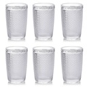 Sada pohárov 6 ks 300ml ELISE CLEAR