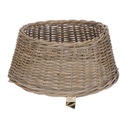Obal na stojan na vianočný stromček BOHO Pletené WOOD KUBU veľký 60cm SCANDI