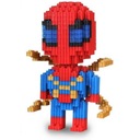 DEADPOOL 3D MIKRO BLOCKS Nano bloky 758 ks