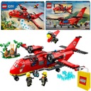 Záchranné lietadlo hasičského zboru LEGO City s funkciou kvapky vody 60413