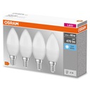 Osram 4x E14 LED žiarovka 5,5W=40W 470lm 4000K
