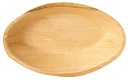 Oválny tanier z palmového listu 18x11cm 25 ks