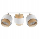 LED STROPNÉ LAMPY LUSTRE POHYBLIVÉ BOHO TIIETO 3 X E27 BIELY