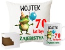 Vankúš + hrnček darček k JAJEBISTOVEJ 70-ke