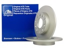 ATE DISK ZADNÝ AUDI 80 A4 SEAT EXEO TDI 1.8T 245 mm