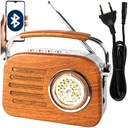 RETRO BLUETOOTH SIEŤOVÉ KUCHYNSKÉ RÁDIO, NA BATÉRIU