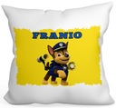 VANKÚŠ PAW PATROL PRE DIEŤA 40x40+AKÉKOĽVEK MENO