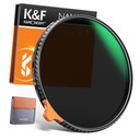 KF Sivý filter 72mm NASTAVITEĽNÝ ND2-ND400 fader PRO