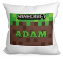 VANKÚŠ MINECRAFT DARČEK PRE DIEŤA + MENO