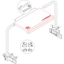 Skylight Hyperbar Nastaviteľné ramená pre S-XL