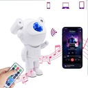 hviezdny projektor, nočná lampa, astronautský projektor s Bluetooth a reproduktorom