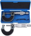 NONIUS MIKROMETER VONKAJŠIE 0,01 MM 0-25 MM ANALOGOVÉ POUZDRO