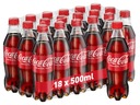 Coca Cola Sýtený nápoj 500ml x 18 Set