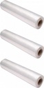 STRETCH FILM TRANSPARENT STRETCH FILM ROLL 2,5KG NET 23µm SILNÝ x 3 ks