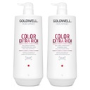 GOLDWELL COLOR EXTRA RICH ŠAMPÓN 1L + KONDICIONÉR 1L