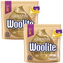 Kapsule Woolite Pro-Care, biele, 2x33 ks