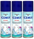 Umelý ľad rýchly sprej účinný na mrazenie ICE-mix 400ml x 3 balenia