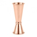 Japonská barmanská odmerka 25-50 ml, medená BAR PROFESSIONAL