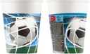 Papierové poháre na futbal 200 ml