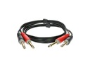 6,3 mm TS jack kábel pre klávesnicu KLOTZ AT-JJ0300