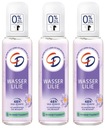 CD Wasserlilie Deodorant 75 ml atomizér v sklenenej fľaši 0% hliník x3