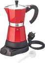ELEKTRICKÝ KÁVOVAR Cilio 6 espresso ČERVENÝ