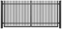 VCHODOVÁ BRÁNA DVOJKRÍDLA 3 M / 120 cm + RAL