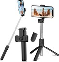 GRIFEMA GB1003 Selfie Stick Bluetooth stick Otočný statív 3 v 1