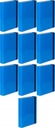 Kartónová zložka s gumičkou A4 50mm modrá x10