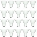 20x LED ŽIAROVKA SMD CCD NEBLIKAJÚCA GU10 10W 800lm 6000K STUDENÁ BIELA