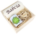 SKVELÝ DARČEK PRE BABIČKU UTERÁK + KRABIČKA NA HRNKY