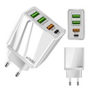 RÝCHLA NABÍJAČKA 2x USB-C Power Delivery 3.0 4xUSB