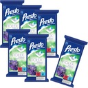 6 x PRESTO Vlhčené obrúsky Violet univerzálne