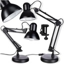 LAMPA NA KRESLENIE Stojan na stolovú dosku ŠKOLSKÝ STOL LED E27
